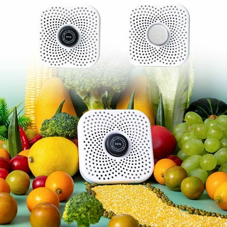 Charcoal Air Freshener, Refrigerator Deodorizer Odor Eliminator, Fridge Deodorizer and Odor Absorber for room, Activated Charcoal Odor Absorber Unscented Resuable