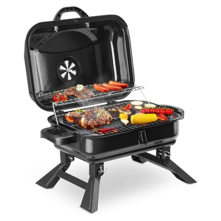 Portable Charcoal BBQ Grill, Folding Kabob Grill Premium Iron Camping Grill for Outdoor Garden Patio Cooking Camping Hiking Picnics Garden Travel Portable Charcoal BBQ Grill, Folding Kabob Grill Premium Iron Camping Grill for Outdoor Garden Patio Cooking Camping Hiking Picnics Garden Travel