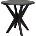 thumbnail image 1 of Charcoal Black Fox Side Table – Traditional Style, 1 of 1