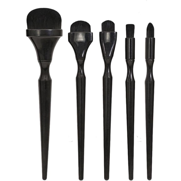 5 Pcs Graphite & Charcoal Blending Brushes Set  Soft Brush Tools for Pastel Drawing, Sketching, Art Supplies for Teachers, Students, Artists(1 set)