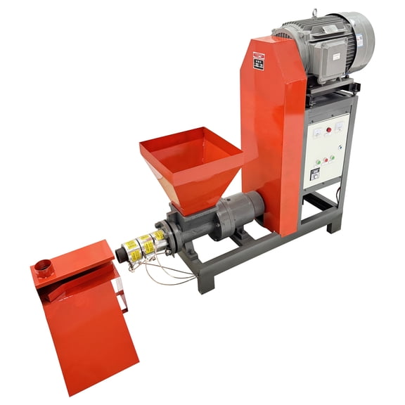 Charcoal Briquetting Machine Barbecue Briquette Maker Charcoal-making Rod Machine 220V 3PH