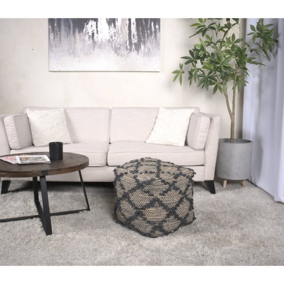 Charcoal Color - Act as Decor Piece - Living Room - 3lb Product Weight