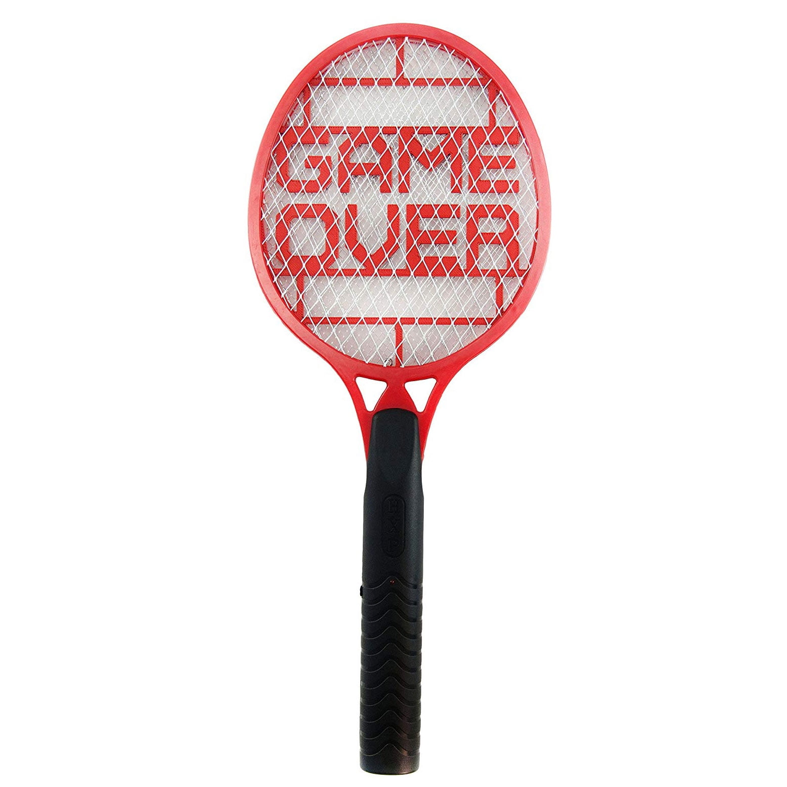 Charcoal Companion Game Over Handheld Electric Bug Zapper with Carbon Steel Net