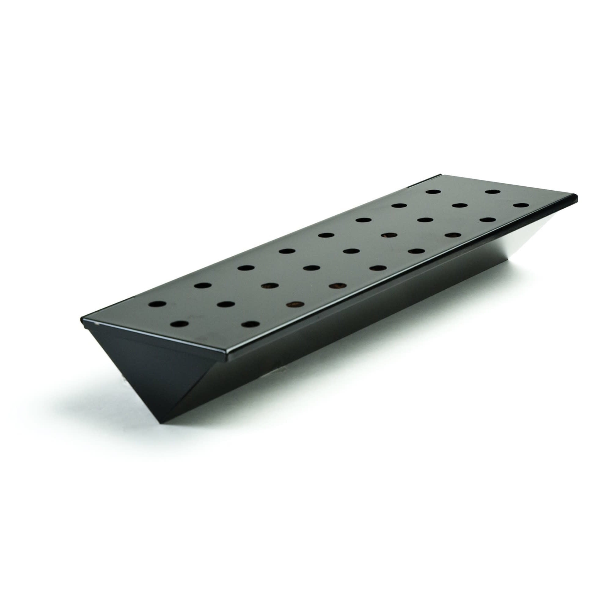 Charcoal Companion Large Black Nonstick Metal V-Shaped Smoker Box