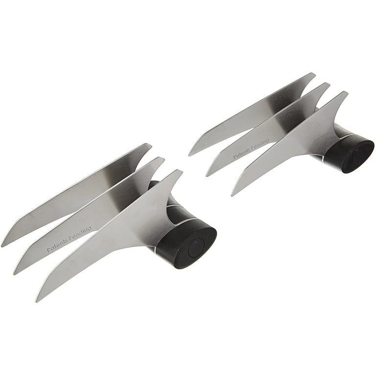  KitchenReady Pulled Pork Shredder Claws & BBQ Meat Forks - Paws  for Pulling Brisket from Grill Smoker or Slow Cooker - Shredding Handling &  Carving : Patio, Lawn & Garden