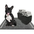 thumbnail image 1 of Charcoal Dog Training Pads 100 Count, 22"x22" Puppy Pee Pads for Small Dogs, Activated Carbon Dog Pee Pads, Disposable Puppy Pads Pet Training Pads, 1 of 7