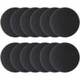 thumbnail image 1 of Charcoal Filters for Kitchen Compost Bin Activated Charcoal Compost Bin Filters Round Replacement Compost Filters Compost Bin Kitchen Charcoal Filter for Countertop Bin, 12Pcs(Black,6.7x6.7x0.2"), 1 of 9