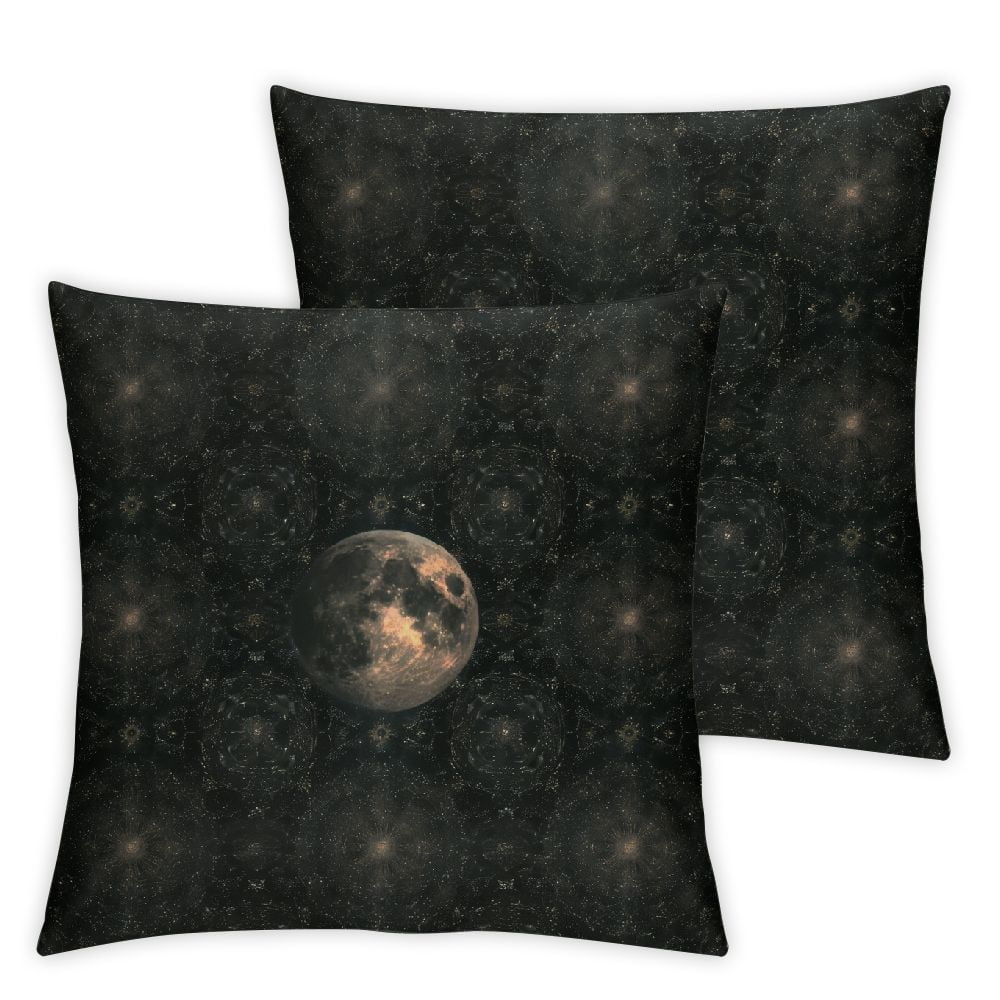 Charcoal Grey for Stuff Storage Mild Shade 2Sided Throw Pillow Covers