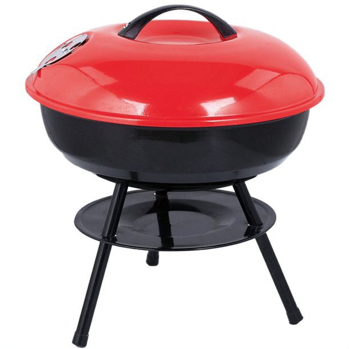 Charcoal Grill, 15 Inch Round BBQ Charcoal Grill, Charcole Kettle
