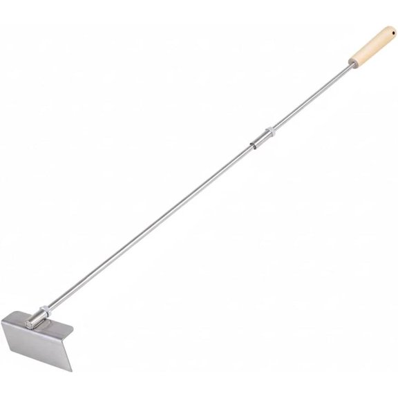 Charcoal Grill Ash Rake for Wood Stove Fireplace Oven,32 Inch Heavy Duty S