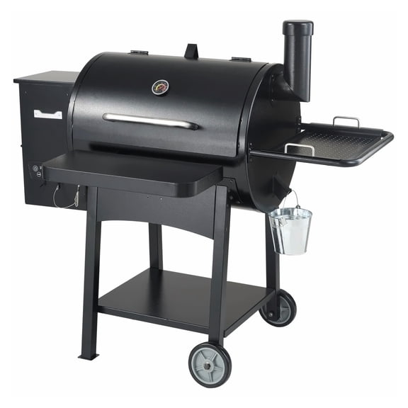 Charcoal Grill BBQ 53", Portable Outdoor Grill with Cart, Heavy Duty Smoker for Grilling, Roasting, Smoking, 580 sq. in. Cooking Area, PID Temp Control