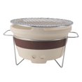 Charcoal Grill, Indoor Outdoor Portable Hibachi Grill with Wire Mesh