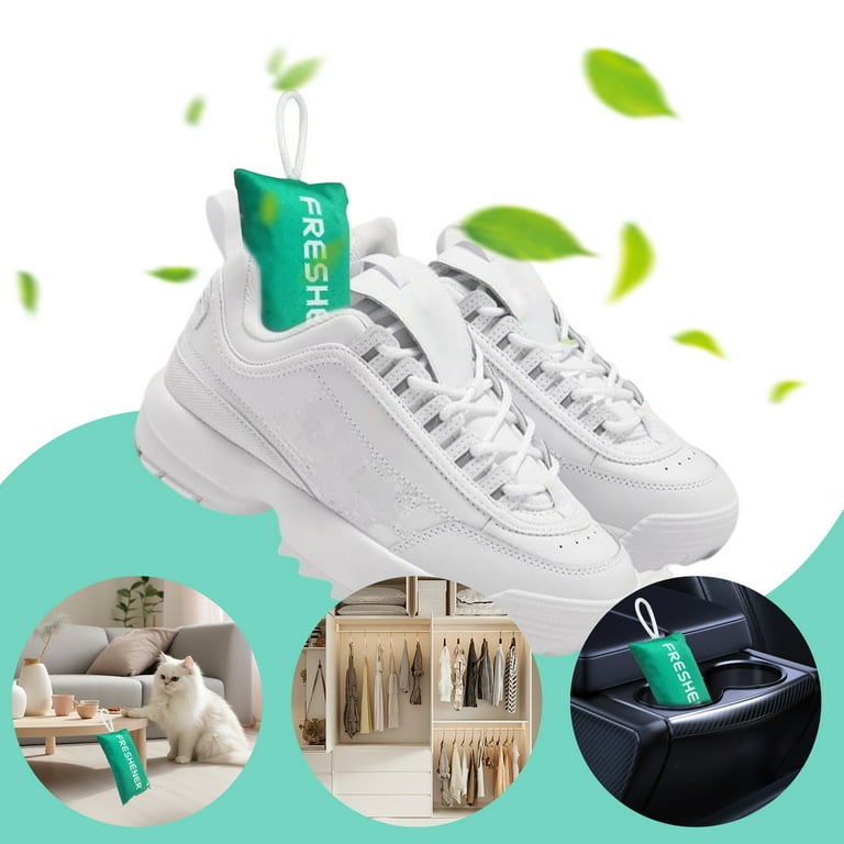Charcoal Odor Absorber Shoe Odor Absorbers Odor Eaters for Shoes Odor Eliminator for Shoes Gym Bags and Sports Gear Charcoal Air Purifying Bag and