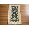 thumbnail image 1 of Charcoal Oushak 3X4 Handmade Wool Rug # 10548, 1 of 8