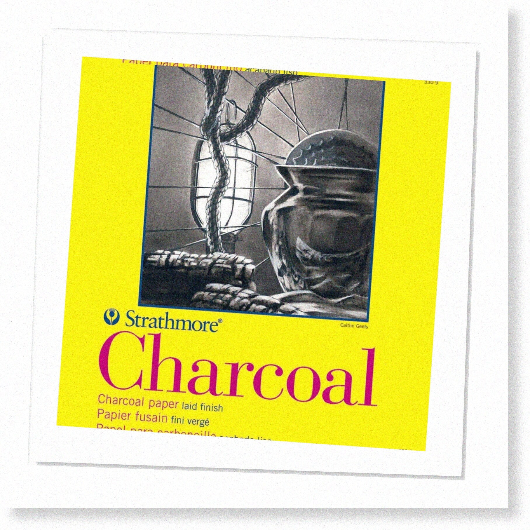 Charcoal Paper Pad 300 Series, Top Wire Bound Ideal for Artists and