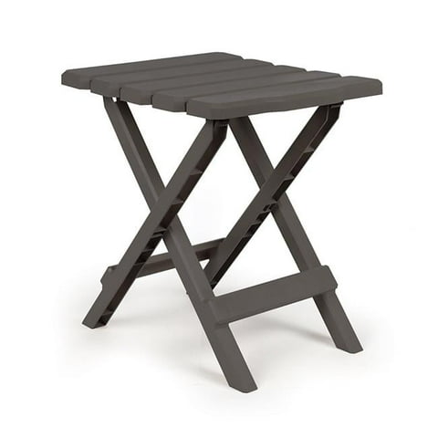 Charcoal Regular Quick Folding Adirondack Side Table