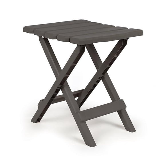 Charcoal Regular Quick Folding Adirondack Side Table