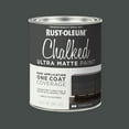thumbnail image 1 of Charcoal, Rust-Oleum Chalked Ultra Matte Paint, Quart, 1 of 7