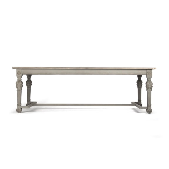 Charcoal San Francisco Dining Table-Traditional Craftsmanship