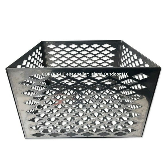 Charcoal basket fire box Oklahoma Joe Longhorn Highland BBQ Smoker STAINLESS