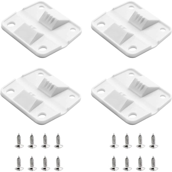 Container Repair Tools Charcrocsm 4-Pack Cooler Plastic Hinges Replacement, Universal Cooler ...