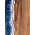 thumbnail image 1 of Charcuterie Board Blue Wave for Fruit Cheese Meat Vegetable Kitchen, 1 of 8