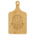 thumbnail image 1 of Charcuterie Board With Handle Cheese Board Bamboo Cutting Board Gift Mystical Zodiac Horoscope (Sagittarius, Standard 15.5” x 9”), 1 of 1