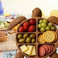thumbnail image 1 of Charcuterie Board, Wood Serving Tray, Themed Party Platter For Cheese Snacks Fruit, Home Kitchen Food Decoration, Gift For Turtle Lovers Beachgoers, 1 of 5