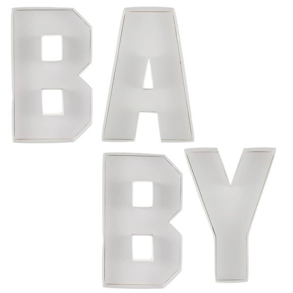 Xiyztok Charcuterie Letter Number Trays Graduation Cardboard Number Stylish Fillable Baby Cardboard Letters Decorative Charcuterie Fillable Food Tray for Graduations Party,10.24in