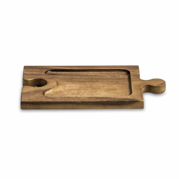 Puzzle Shaped Charcuterie / Wine Glass Holder Interlocking Board