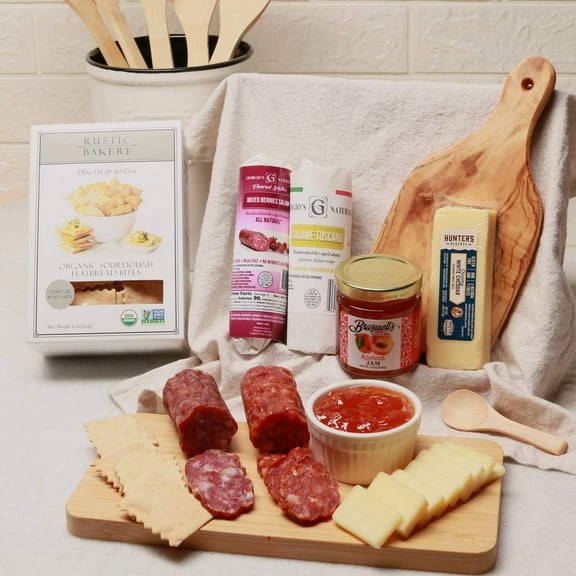 Charcuterie by Sergio Olivewood Mini Cheese Board Set