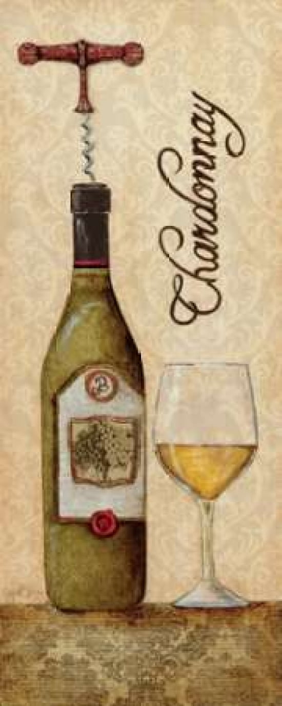 Chardonnay Canvas Art - Tava Studios (24 x 48)