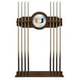 thumbnail image 1 of Chardonnay Miami Hurricanes Eight Stick Pool Cue Rack, 1 of 7