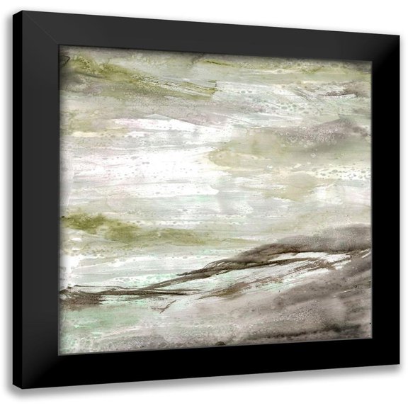 Charest, Doris 12x12 Black Modern Framed Museum Art Print Titled - Vacant Apogee 1