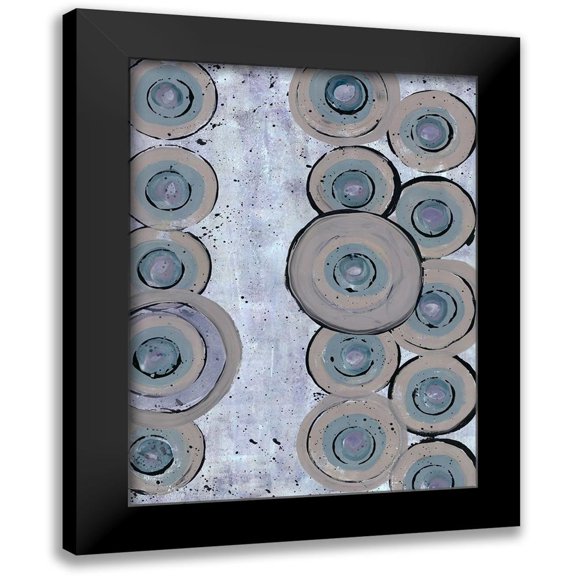 Charest, Doris 12x14 Black Modern Framed Museum Art Print Titled - Succulent Spheres 1