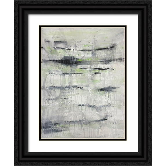 Charest, Doris 12x14 Black Ornate Wood Framed with Double Matting Museum Art Print Titled - Tender Deformation 1