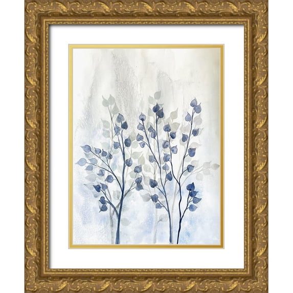 Charest, Doris 12x14 Gold Ornate Wood Framed with Double Matting Museum Art Print Titled - Sprouting Joy 2