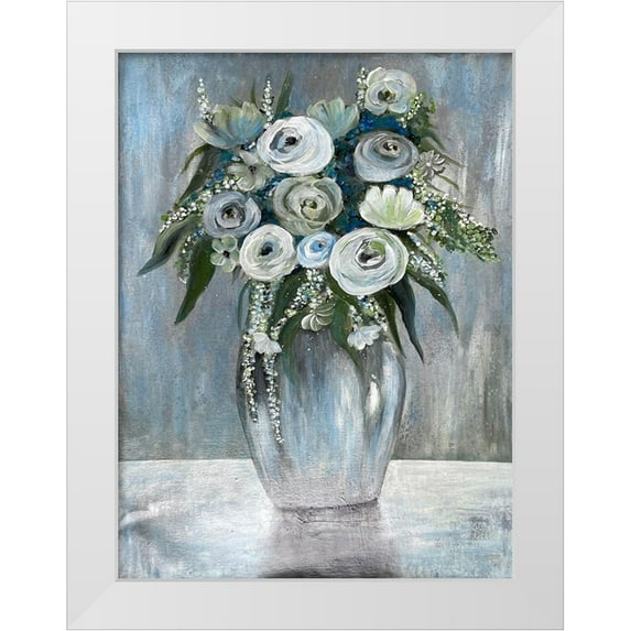 Charest, Doris 12x14 White Modern Wood Framed Museum Art Print Titled - Waiting Beauty 1