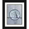 thumbnail image 1 of Charest, Doris 15x18 Black Ornate Wood Framed with Double Matting Museum Art Print Titled - Moonlit Tree 1, 1 of 4