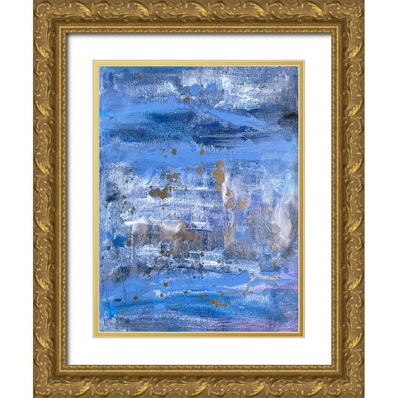 Charest, Doris 15x18 Gold Ornate Wood Framed with Double Matting Museum Art Print Titled - Inverse Energy 1