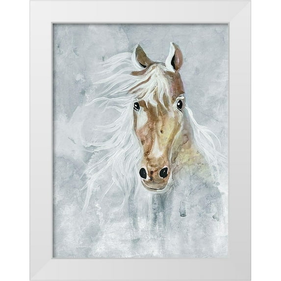 Charest, Doris 15x18 White Modern Wood Framed Museum Art Print Titled - Magical Steed 2