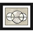 thumbnail image 1 of Charest, Doris 18x15 Black Ornate Wood Framed with Double Matting Museum Art Print Titled - Two Moons Over Mars 1, 1 of 4