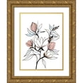 thumbnail image 1 of Charest, Doris 19x24 Gold Ornate Wood Framed with Double Matting Museum Art Print Titled - Rising Sprout 1, 1 of 4