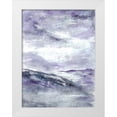 thumbnail image 1 of Charest, Doris 19x24 White Modern Wood Framed Museum Art Print Titled - Purple Wind 2, 1 of 4