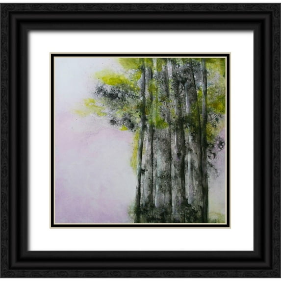 Charest, Doris 21x20 Black Ornate Wood Framed with Double Matting Museum Art Print Titled - Standing Tall 2020