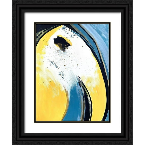 Charest, Doris 25x32 Black Ornate Wood Framed with Double Matting Museum Art Print Titled - Absentminded Emotion 2