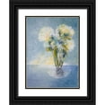 thumbnail image 1 of Charest, Doris 25x32 Black Ornate Wood Framed with Double Matting Museum Art Print Titled - Cheerfull Flowers, 1 of 4