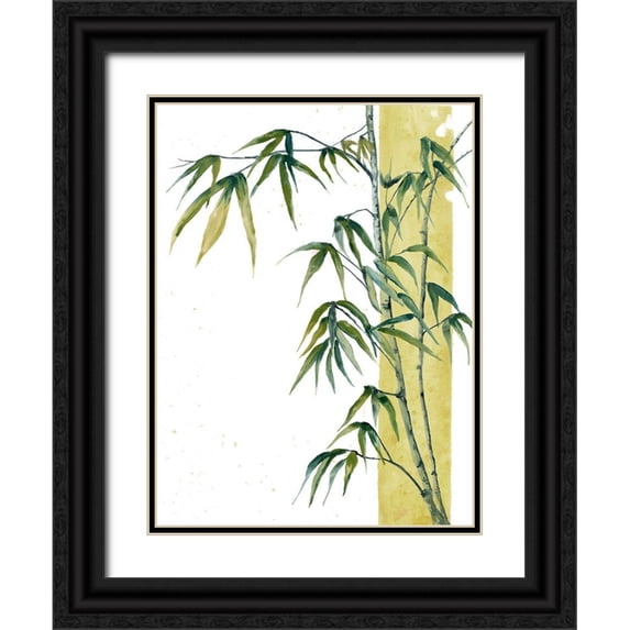 Charest, Doris 25x32 Black Ornate Wood Framed with Double Matting Museum Art Print Titled - Standing Plant