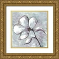 thumbnail image 1 of Charest, Doris 26x26 Gold Ornate Wood Framed with Double Matting Museum Art Print Titled - Cherished Bloom 5, 1 of 4