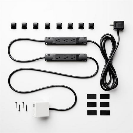 charg - 3in1 7-outlet Surge Protector - White